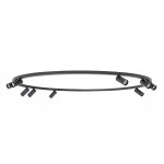 Потолочная люстра Nowodvorski Fourty Round IX Black (Cерия Fourty IX, Модель круглая, Цвет Черный) арт. 11950