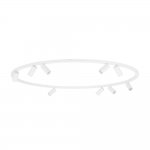 Потолочная люстра Nowodvorski Fourty Round IX White (Cерия Fourty IX, Модель круглая, Цвет Белый) арт. 11951