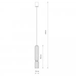 Подвесной светильник Nowodvorski Singles B Graphite (Cерия Singles B, Цвет Графит) арт. 12200