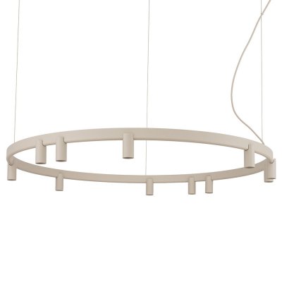 Подвесная люстра Nowodvorski Серия Fourty Round XI (Форти Раунд Севен) Цвет Beige (Бежевый) арт. 12287