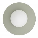 Настенный светильник Nowodvorski Серия Saturn M (Сатурн М) Цвет Sage green (Зеленый шалфей) арт. 12438