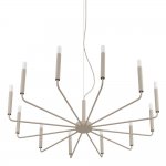 Подвесная люстра Nowodvorski Серия Orto XII B (Орто Твелв B) Цвет Beige (Бежевый) арт. 12526