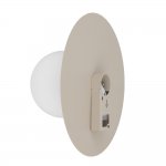 Настенный светильник Nowodvorski Серия Saturn M (Сатурн М) Цвет Beige (Бежевый) арт. 12595