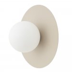 Настенный светильник Nowodvorski Серия Saturn M (Сатурн М) Цвет Beige (Бежевый) арт. 12595