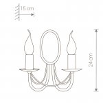 Бра Nowodvorski WIOLETTA II 1351