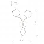 Бра Nowodvorski MIKI II 1510