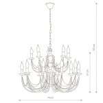 Люстра подвесная Nowodvorski ARES XV 208