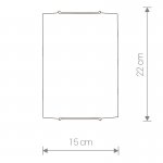 Светильник настенно-потолочный Nowodvorski LUX mat 1 2267