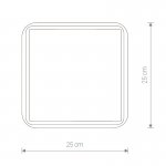 Светильник настенно-потолочный Nowodvorski TAHOE II CHROM 3240