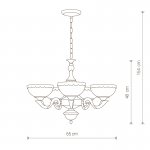 Люстра подвесная Nowodvorski ATTYKA V 3363