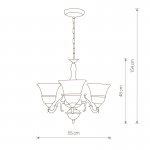Люстра подвесная Nowodvorski KORYNT III 3368