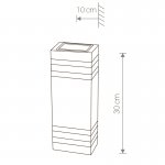 Уличный настенный светильник Nowodvorski RIO II 4424