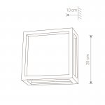 Уличный настенный светильник Nowodvorski INDUS 4440