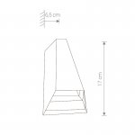 Уличный настенный светильник Nowodvorski PEAK 4441