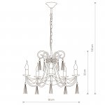 Люстра подвесная Nowodvorski TWIST WHITE V 4984
