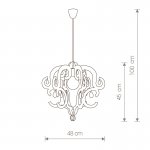 Люстра подвесная Nowodvorski KATERINA transparent I 5210