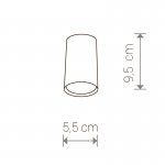 Светильник потолочный Nowodvorski EYE GRAPHITEE S 5256
