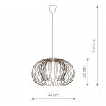 Люстра подвесная Nowodvorski MERSEY BLACK I 5296