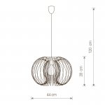 Люстра подвесная Nowodvorski AGADIR WHITE I 5300