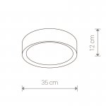 Светильник потолочный Nowodvorski ALEHANDRO BLACK 35 5347