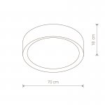 Светильник потолочный Nowodvorski ALEHANDRO BLACK 70 5350