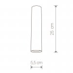 Светильник потолочный Nowodvorski EYE GRAPHITEE M 5464
