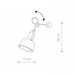 Бра Nowodvorski INDUSTRIAL CONCRETE I S 5646