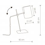 Настольная лампа Nowodvorski ZELDA I 6012