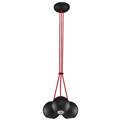 

Люстра подвесная Nowodvorski BUBBLE BLACK/RED 6147, 6147