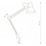 Настольная лампа Nowodvorski STUDENT SILVER 6227