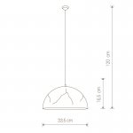 Светильник подвесной Nowodvorski HEMISPHERE CRACKS S 6370