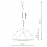 Светильник подвесной Nowodvorski HEMISPHERE CRACKS L 6371