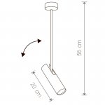 Светильник потолочный Nowodvorski EYE SUPER GRAPHITEE A 6495