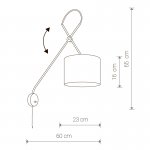 Бра Nowodvorski VIPER BLACK I 6513