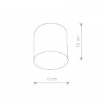 Светильник накладной Nowodvorski POINT PLEXI LED WHITE M 6525