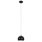Светильник подвесной Nowodvorski BALL BLACK - WHITE I 6583