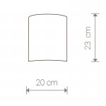 Бра Nowodvorski ALICE GRAY I XS 6812