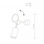 Бра Nowodvorski EYE BLACK I 6842