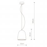 Светильник подвесной Nowodvorski GYPSUM 6856