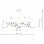 Светильник потолочный Nowodvorski HARMONY WHITE III 6870