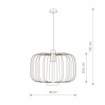 Люстра подвесная Nowodvorski ALLAN BLACK I 6941