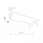 Настенный светильник Nowodvorski Oslo Led 60 7517