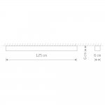 Потолочный cветильник Nowodvorski Soft Ceiling Led 120x6 7524