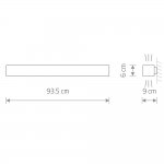 Настенный светильник Nowodvorski Soft Wall Led 90x6 7534