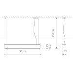 Подвесной светильник Nowodvorski Soft Led 90x6 7547