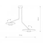 Потолочная люстра Nowodvorski Disk 7643