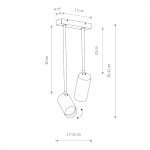 Спот Nowodvorski Mono Long 7730