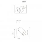 Спот Nowodvorski Mono 7764