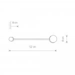 Настенный светильник  Nowodvorski Orbit  7802