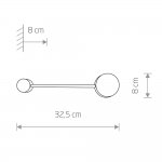 Настенный светильник  Nowodvorski Orbit  7803